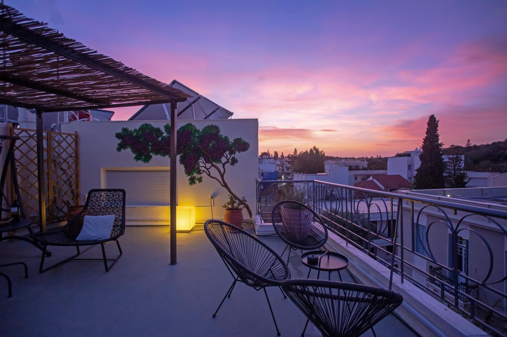 Ourania By Heloni Apartments Atenas Exterior foto